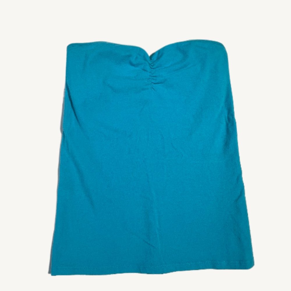 Aerie Blue Sleeveless Tube Top Size Small